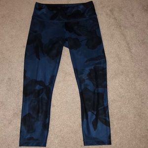 Floral print lululemon leggings
